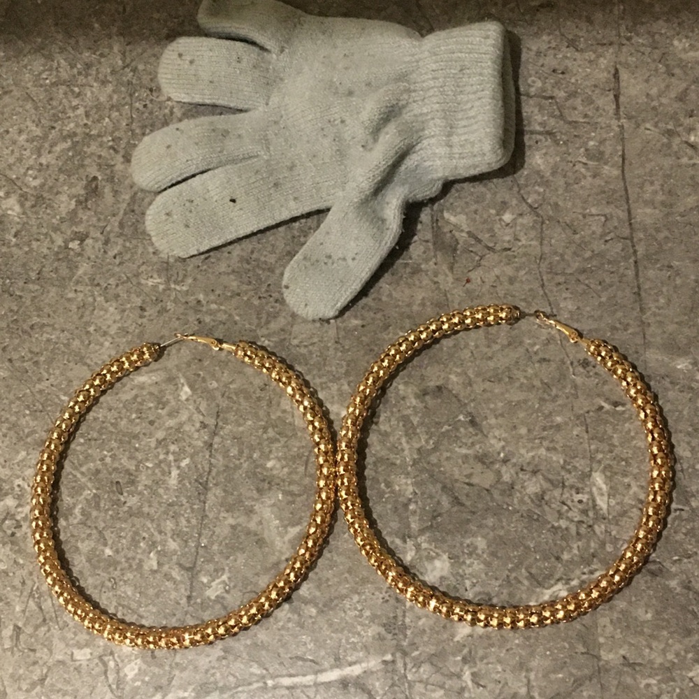 Elegant Gold Hoop Earrings